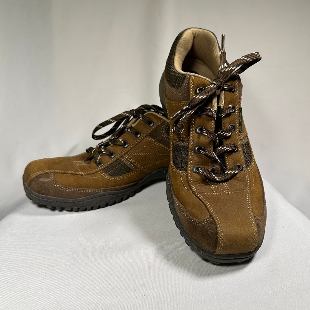 Nunn Bush All Terrain Leather Everyday Shoe Brown Sneaker Mens size 8.5